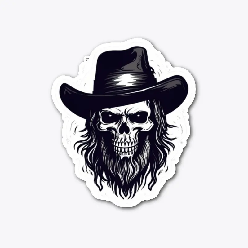 Night Rider: Skull Face Cowboy