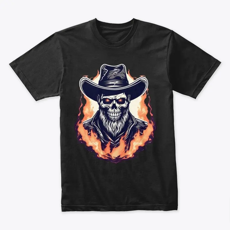 Undead Cowboy: Skull Face